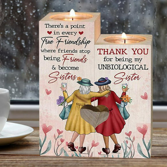 - Personalized Custom Birthday Gift for Girlfriend to My Daughter 02 Candles Excluded to My Girl Candle Holder